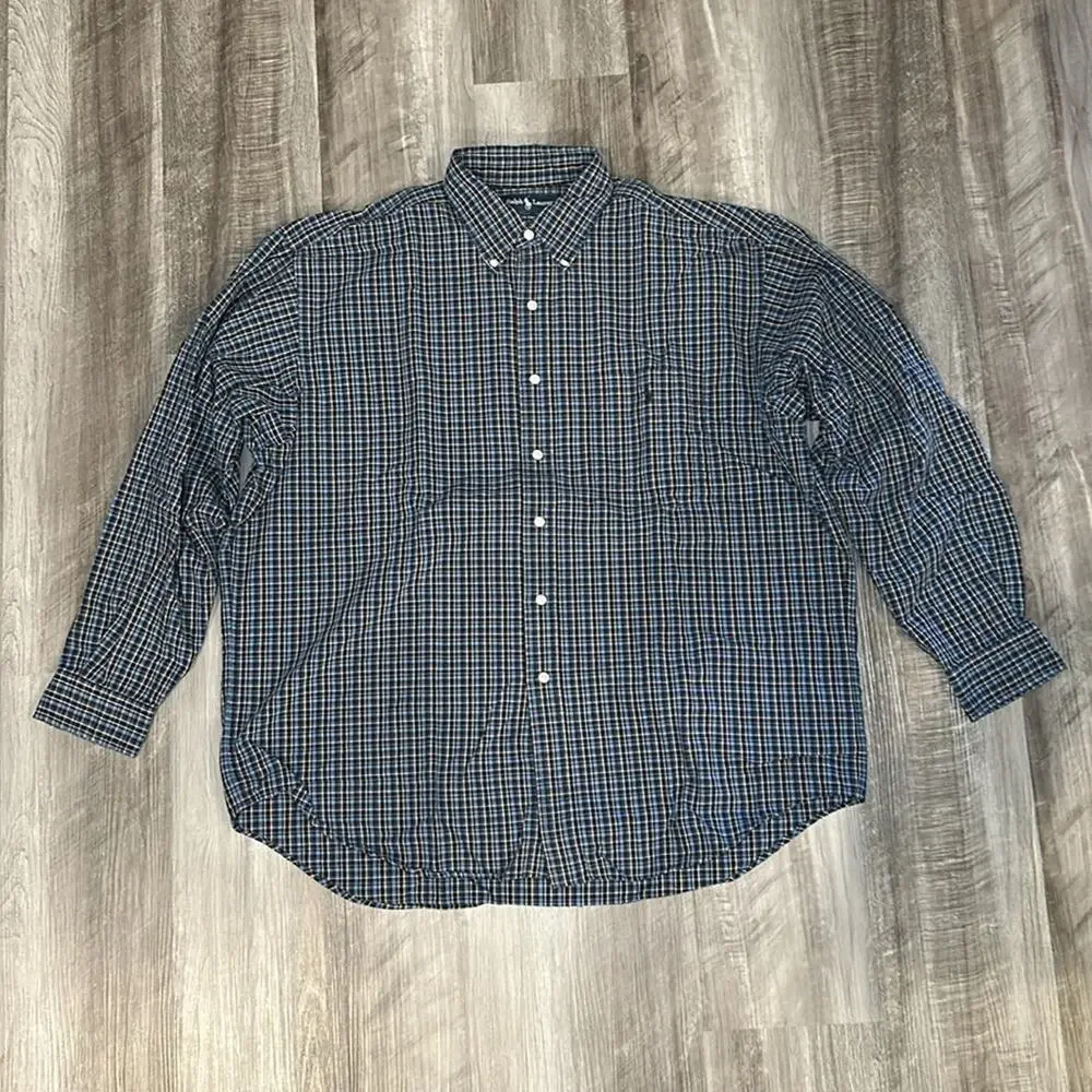 Ralph Lauren Big Shirt Long Sleeve Button Down - Large